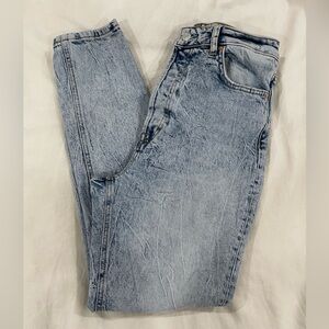 Free People high-rise Mom jeans